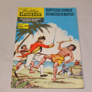 Kuvitettuja klassikkoja 106 Kapteeni Cookin viimeinen matka